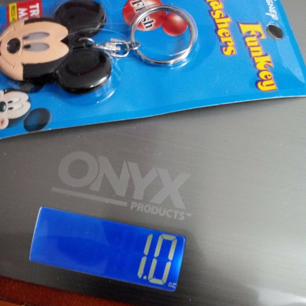 Disney Funkey NEW In Package Mickey Mouse Keyring **DOES NOT FLASH** - Picture 9 of 11